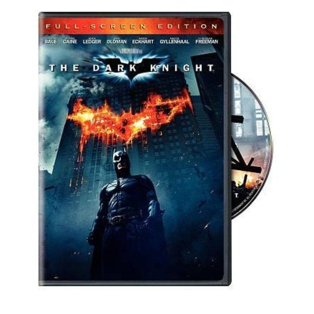 The Dark Knight (DVD, 2008, Full Frame)